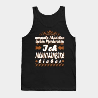 Mountainbike Mädchen Biken Downhill Tank Top